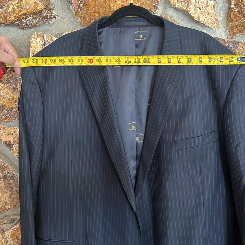 Rivelino Men’s Big and Tall Suit